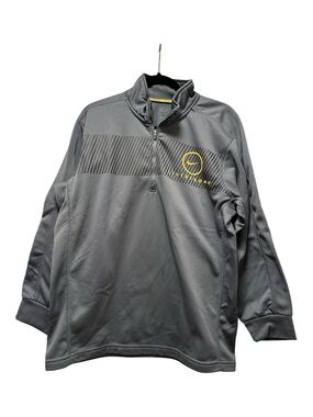 Nike Gray Pullover with Yellow Livestrong Trim